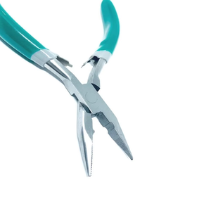 Professional Hair <b>Extension</b> Pliers 7" Microlink <b>Beads</b> Remover & Weft <b>Extension</b> Tool Stainless Steel Hair Styling for Salon - Product Image 2