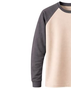 Custom Mens Raglan Jersey Long Sleeve T Shirt Cotton Polyester Crew Neck Casual Contrast Sleeve <b>Baseball</b> <b>Tee</b> OEM Apparel Supply - Product Image 3