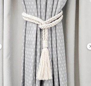 Bangladesh Jute Curtain <b>Tiebacks</b> Supplier – Premium Handmade Natural Fiber Curtain Holdbacks for Wholesale Export - Product Image 1