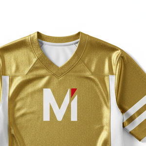 ชุดยูนิฟอร์มอเมริกันฟุตบอลแบบออกแบบเอง พิมพ์ลายแบบซับลิเมชั่นเต็มตัว เสื้อฟุตบอลผ้าคุณภาพสูง เสื้อผ้ากีฬา - Product Image 2
