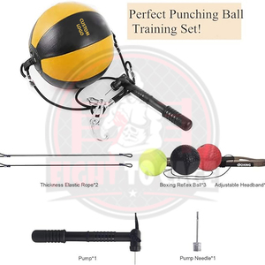 Sac de frappe double extrémité OEM ODM pour l'entraînement de boxe - Ballon de vitesse de qualité supérieure pour l'exercice de musculation - Product Image 5