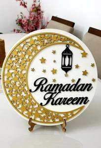 Arte Mural Islámico Acrílico 3D de Lujo, Diseño Árabe Bismillah, Decoración Moderna para el Hogar Musulmán, Decoración para el Hogar de Ramadán y Eid Mubarak - Product Image 4