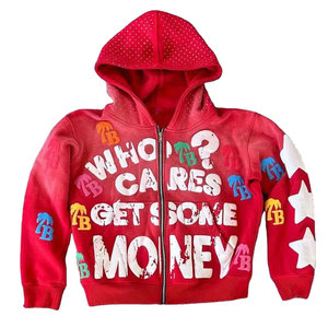 High Quality 100% Cotton Solid Winter Streetwear Vintage Acid Wash Eco-Friendly Quick Dry Pocket Hoodie <b>for</b> <b>Men</b> - Product Image 1