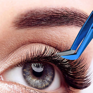 Professional Free Design Custom Logo Anti-Magnetic <b>Smooth</b> Tip Volume Private Label Stainless Steel Comfortable Eyelash Tweezers - Product Image 6