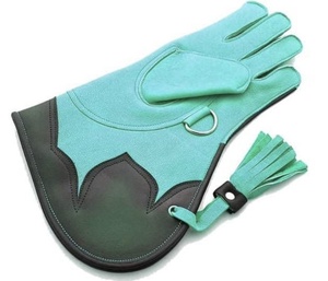 Gants de fauconnerie personnalisés OEM ODM, haute qualité, prix d'usine, gants de protection en cuir durables, fabricant - Product Image 2