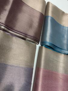 Sari en soie brodée Banarasi de luxe, tenue traditionnelle indienne pour mariage, sari tissé à la main avec broderie Zari et chemisier brodé par des designers. - Product Image 3