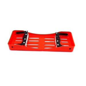 Kit d'instruments manuels pour composites dentaires avec poignée en silicone, cassette de stérilisation, instruments chirurgicaux dentaires restauratifs - Product Image 4