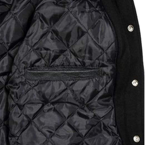 Custom Grey Varsity <b>Jacket</b> White Sleeves Mens Fleece Letterman <b>Jacket</b> Quilted Lining <b>Baseball</b> <b>Bomber</b> <b>Jacket</b> Casual Streetwear - Product Image 6