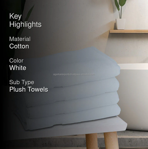 Premium 400 GSM Cotton Hospital Bath Towels Thick Soft Lightweight Quick Dry Fabric Medical ICU OEM Supply - Product Image 4
