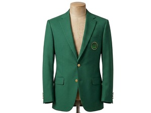 Men's Green Cotton Golf <b>Blazer</b> Classic Masters Style Sport Coat - Product Image 4