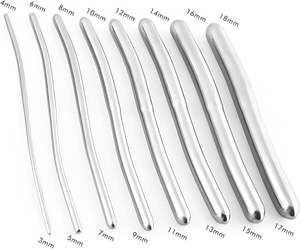 Juego de Dilatadores Hegar Manuales de Alta Calidad, Certificados CE, de Acero Inoxidable Alemán, de 4 mm a 18 mm, para Procedimientos Ginecológicos - Product Image 2