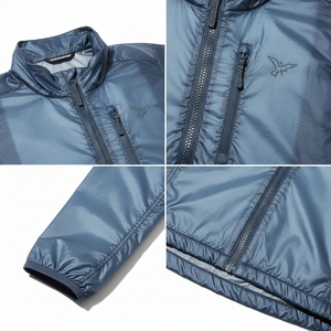 Chaqueta Cortavientos Impermeable para Hombre, Diseño Personalizado OEM, Bloques de Color, Chaqueta Deportiva para Correr al Aire Libre - Product Image 4