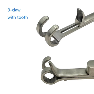 Pince à os Lowman Premium 1x2 2x2 à griffes, en acier inoxydable, pour chirurgie orthopédique, réutilisable, outils de maintien des fractures, CE ISO - Product Image 4