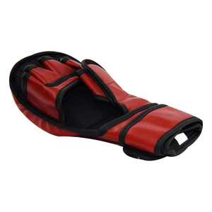 ถุงมือฝึกซ้อมมวยหนัง PU สีแดงพร้อมแถบเวลโครสำหรับศิลปะการต่อสู้สำหรับผู้ใหญ่ - Product Image 6