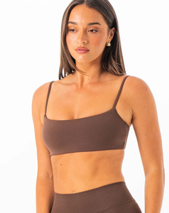 Soutien-gorge de yoga sans couture pour femme 2026 en Spandex et Polyester, col carré, respirant, séchage rapide, maintien élevé, brodé - Product Image 3