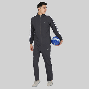 Survêtement décontracté d'été pour homme grande taille, coupe classique, avec maille respirante à séchage rapide - Product Image 3