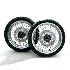 ชุดล้อซูเปอร์โมโต17นิ้วยาง NK01 100-80-17 & R 3.5 130-70-17สำหรับจักรยานสกปรกไฟฟ้า surron - Product Image 5