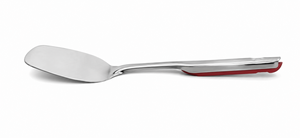 Dheer International Spatule en acier inoxydable de qualité alimentaire 202, grise, légère, compatible lave-vaisselle, pour usage domestique et en restaurant, aspect haut de gamme - Product Image 1