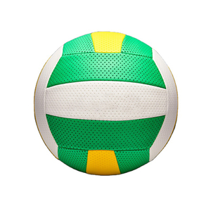 Balón de Voleibol Personalizable de PU PVC Resistente para Entrenamiento con Superficie Laminada Suave al Tacto y Diseño de Logotipo Personalizado - Product Image 1