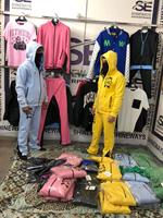 Sweat-shirt personnalisé en coton 100% délavé à l'acide pour l'hiver |   Ensemble de sweat-shirts et de pantalons de jogging unisexes SHINEWAYS SE201, de haute qualité, deux pièces