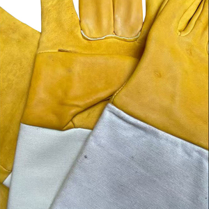Gants de protection en cuir de vachette anti-abrasion, gants de soudage de qualité supérieure, gants de protection pour le travail - Product Image 5