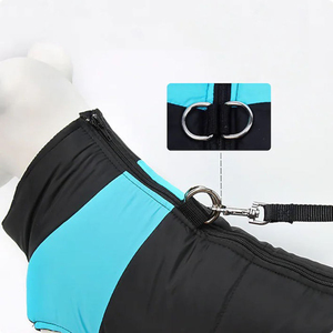 <b>Waterproof</b> <b>Padded</b> Dog Jacket Winter Warm Pet Vest Coat Built-In Harness D-Ring Leash Small Large Dogs Wholesale OEM - Product Image 3