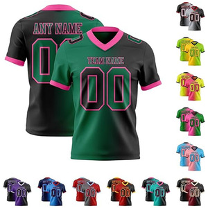 เสื้อฟุตบอลทีมพร้อมชื่อและหมายเลขที่ออกแบบเฉพาะตัว – ชุดกีฬาสไตล์โมเดิร์นแบบเฟด - Product Image 1