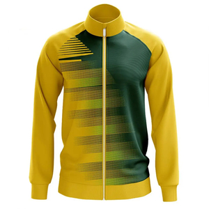 Factory Wholesale Custom <b>Men's</b> Women's <b>Jackets</b> Casual Outwear Full Sublimation Cheerleader <b>Jackets</b> Zip up Sports Coat for <b>Mens</b> - Product Image 2