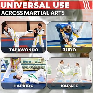 Venta al por Mayor de Uniformes de Artes Marciales, Cinturones de BJJ, Karate, Judo, Taekwondo, Cinturones Personalizados Multicolores, Cinturones de BJJ Personalizados - Product Image 2