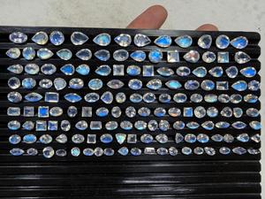 Wholesale Rainbow Moonstone Gemstone Lot Natural Elegant Cut For Jewelry At Best Price By Manufacturer - Product Image 1