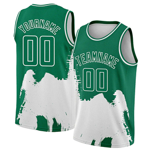 เสื้อบาสเก็ตบอลผู้ชายสั่งทำโลโก้ได้ แห้งเร็ว ระบายอากาศดี ผลิตจากโพลีเอสเตอร์ ชุดกีฬาคุณภาพดี ไซส์ใหญ่พิเศษ สำหรับเยาวชน ลายซับลิเมชั่น สำหรับฤดูร้อน - Product Image 4