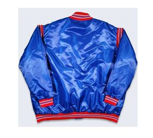 Vestes d'université en satin de soie de haute qualité OEM, nouvelle mode personnalisée pour l'extérieur et veste de baseball pour lycée, vente en gros - Product Image 5