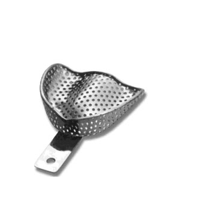 Plateaux d'empreinte dentaire manuels complets pour la bouche, fabriqués au Pakistan, thermoformables, type supérieur et inférieur, en acrylique, certifiés CE - Product Image 4