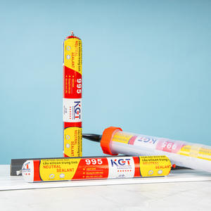 กาวซิลิโคน KGT KANG GU THAI ขายดี รุ่น 995 แห้งเร็ว 24-48 ชั่วโมง สำหรับงานภายใน/ภายนอก ติดตั้งรอยต่อ อลูมิเนียม กระจก - Product Image 3