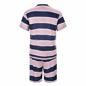 Conjunto de Dos Piezas Casual y Transpirable para Hombre, Verano 2026, Camisas de Manga Corta en Colores Sólidos, Conjunto de Verano para Hombre - Product Image 2