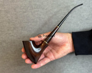 Pipa de Tabaco Moderna de Madera Natural Ecológica Lacada, Hecha a Mano por Tradebyd - Product Image 3