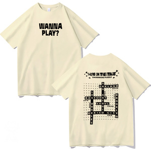 เสื้อยืดโอเวอร์ไซส์ผู้ชาย ผ้าฝ้าย 100% เนื้อหนา คอกลม แขนสั้น  รับสกรีนลาย เสื้อยืดลำลอง สตรีทแวร์ - Product Image 4