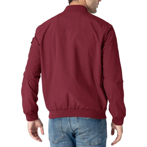 Custom Embroidery Logo Bomber <b>Jacket</b> Nylon Fabric Black Nylon Fabric Satin Oversized <b>Jacket</b> Thick American Style Bomber <b>Jacket</b> - Product Image 5