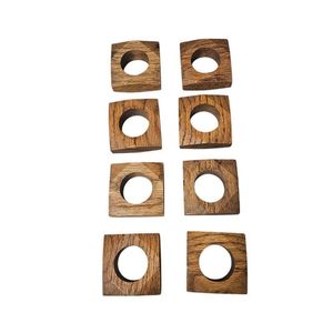 Elegante Anillo para Servilletas de Madera Ecológico que Promueve una Vida Responsable con Belleza - Product Image 5
