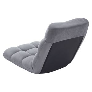 Poltrona Pieghevole in Schiuma Riciclata con 14 Posizioni Regolabili, Sedia da Terra Multifunzionale con Supporto per la Schiena per Soggiorno - Product Image 1