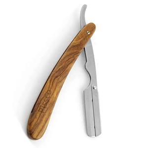 Navaja de Afeitar Plegable para Barba, Herramienta de Barbero, Depilación Masculina, Afeitadora Manual de Seguridad de Hoja Recta - Product Image 6