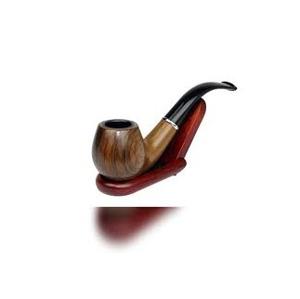 Pipe à fumer portable de haute qualité, design classique, accessoire en bois avec finition laquée, cadeau populaire - Product Image 3