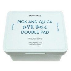 Dewtree Double Pad Quick Makeup Remover Soft 100 Sheets Pick & Peel System - Product Image 1