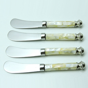 Nouveaux arrivages : couteaux de cuisine en acier inoxydable avec manche en résine, couteau à fromage en acier inoxydable, couteau à beurre à prix très bas - Product Image 4