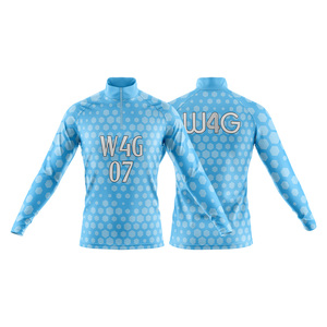 Maillot de cyclisme pour hommes à manches longues, coupe-vent, respirant, séchage rapide, léger, en tissu extensible Spandex/Polyester - Product Image 4