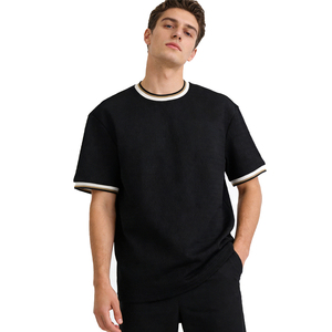 T-shirts imprimés décontractés pour hommes de haute qualité en gros, 100 % coton respirant, imprimés par transfert thermique - Product Image 1