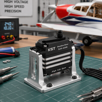 Servomoteur Brushless Professionnel KST X20 4208 46kg 0.07sec Étanche à Engrenages Métalliques pour Voiture RC - Prix de Gros