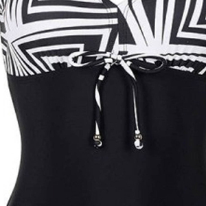 Traje de Baño de Una Pieza para Mujer, Ropa de Playa Transpirable y Ecológica de Spandex/Nylon, Corte Alto, Hecho a Medida - Product Image 3