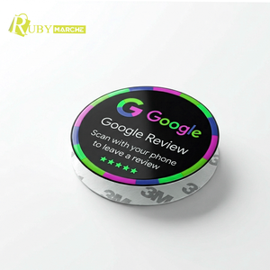 Tarjeta NFC sin contacto de PVC con código QR para reseñas de Google, reseñas de empresas y promoción de marca - Product Image 2