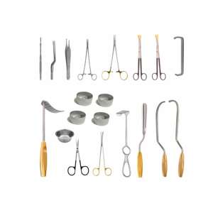 Juego de Instrumentos para Mammaplastia, Biopsia Mamaria Microquirúrgica, Aumento de Senos, Cirugía Tebbetts, Abdominoplastia Cosmética, Manual Surgiright - Product Image 1